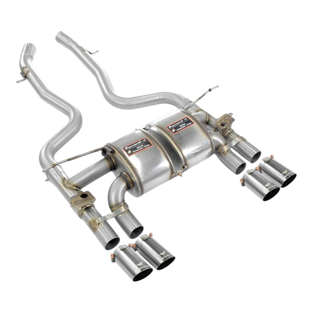 SUPERSPRINT 989660 Комплект із заднім глушником для BMW M3 (F80) / BMW M4 (F82 / F83) Photo-0 