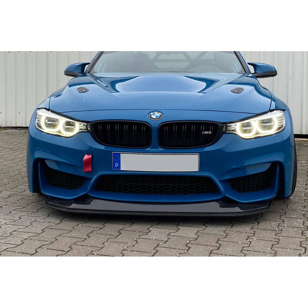 TEAM SCHIRMER EX-FR-F87C Регульований карбоновий передній спліттер GT для BMW M2 Competition (F87) Photo-4 