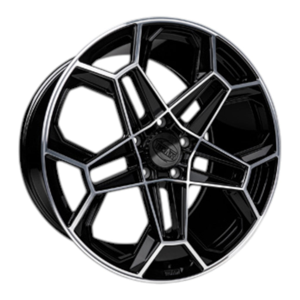 TECHART +00.2F6.120.CCC V01: Кований диск Formula VI/Daytona II, двокольорова зірка ободу у кольорі RAL Photo-1 