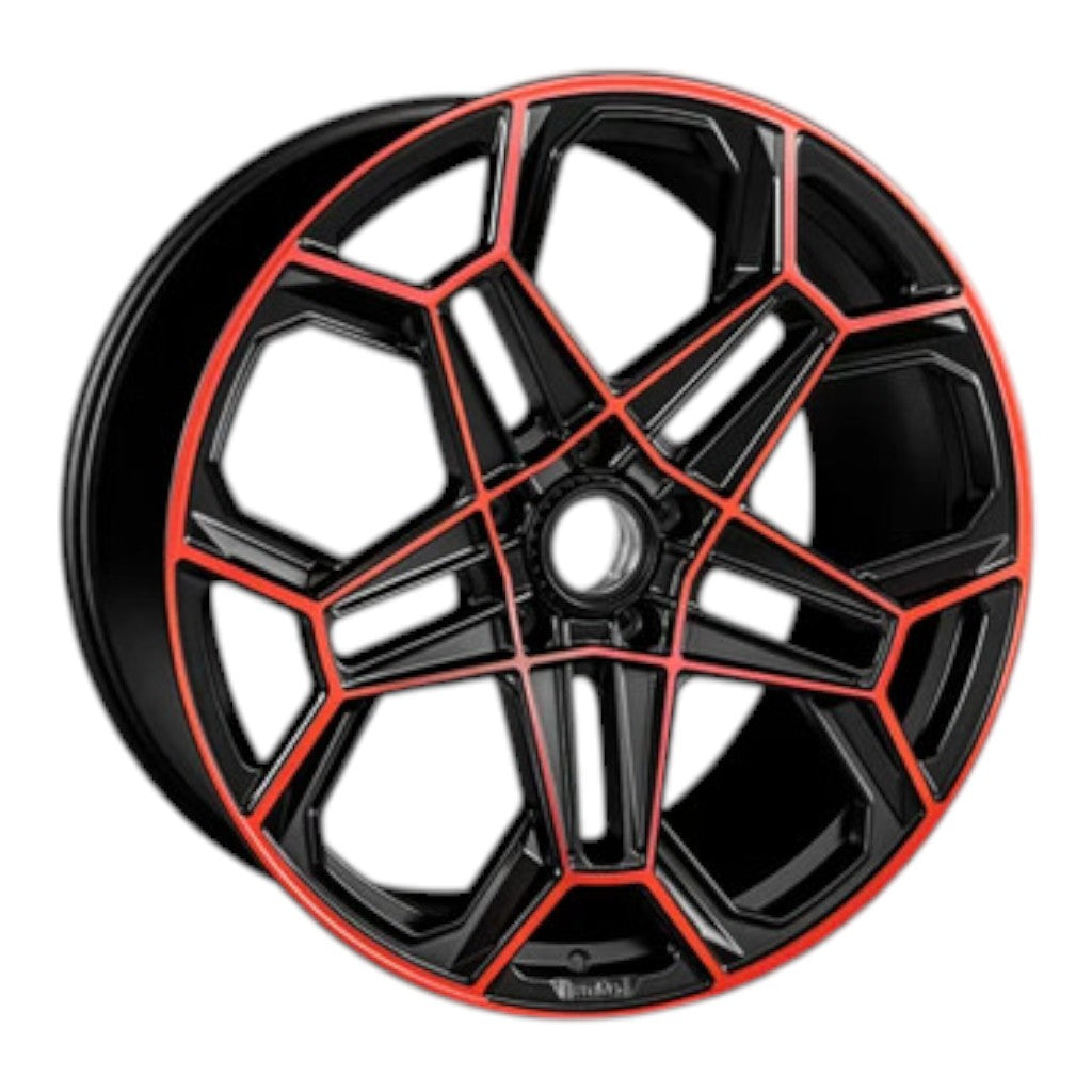 TECHART +00.2F6.120.CCC V01: Кований диск Formula VI/Daytona II, двокольорова зірка ободу у кольорі RAL Photo-2 