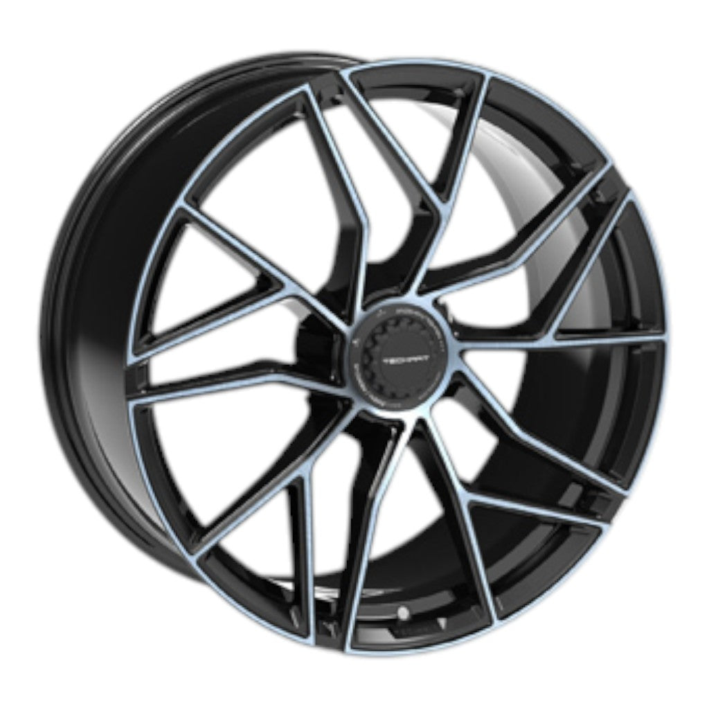 TECHART +00.2F6.140.CCC V01: Кований колісний диск Formula VI/VII/Daytona II, однотонне з полосою Photo-2 