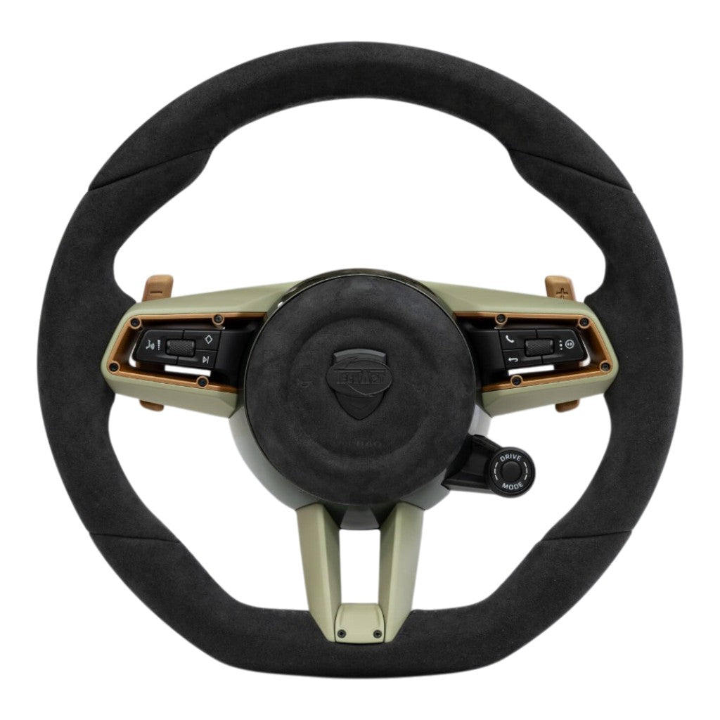 TECHART +00.430.110.001 V09 Корпус подушки безпеки керма, алькантара Photo-2 