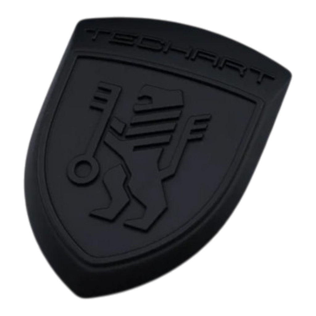 TECHART 000.965.202.BLK Передня емблема капота TECHART, чорна Photo-0 