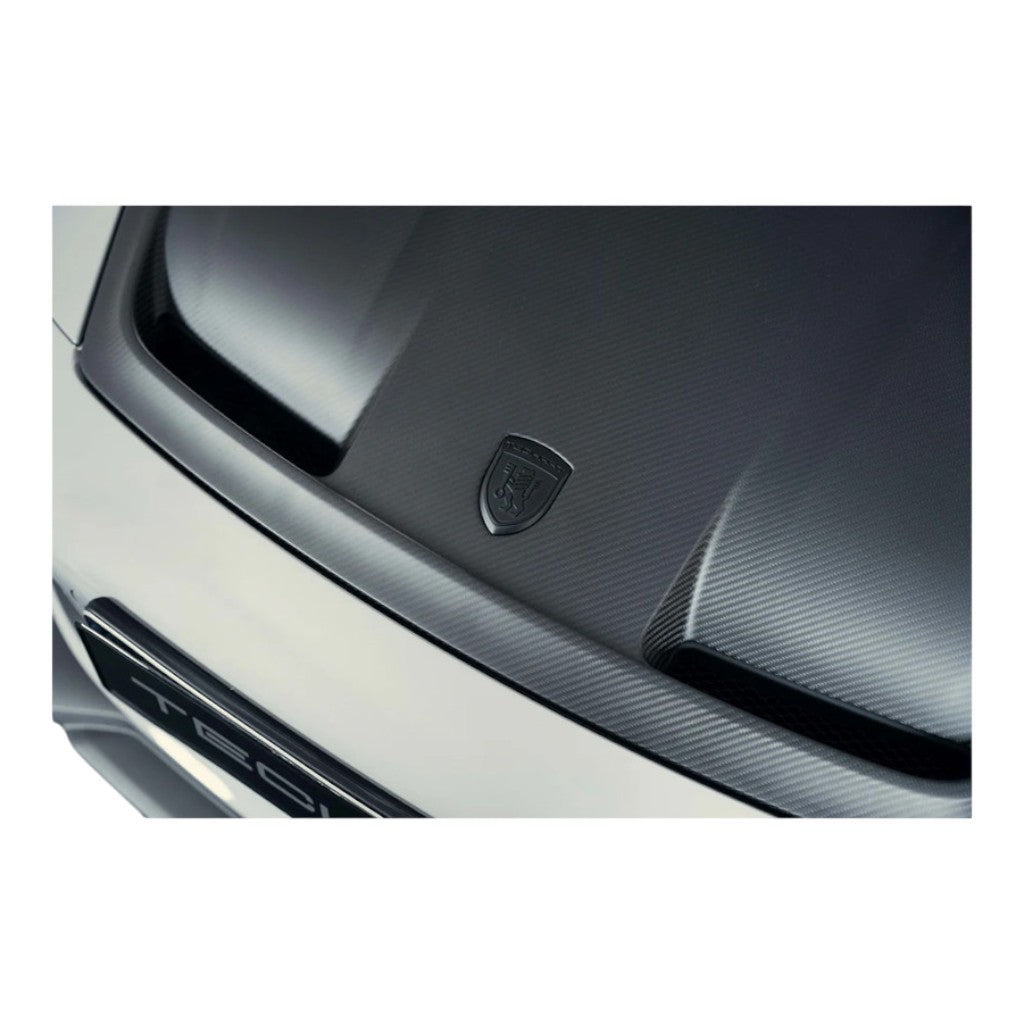 TECHART 000.965.202.GRY Передня емблема капота TECHART, сіра Photo-1 
