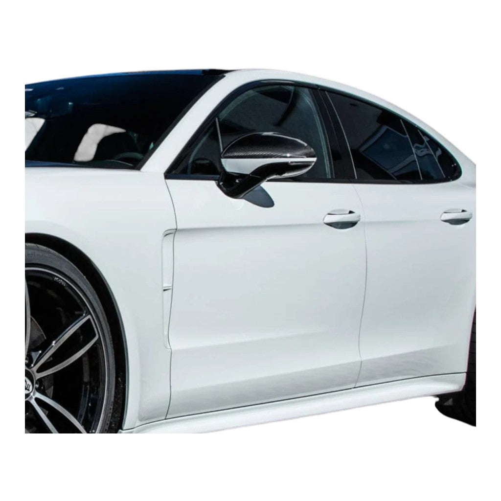TECHART 071.121.320.009M Накладка на бокове дзеркало (карбон), матова для PORSCHE Panamera (971) Photo-2 