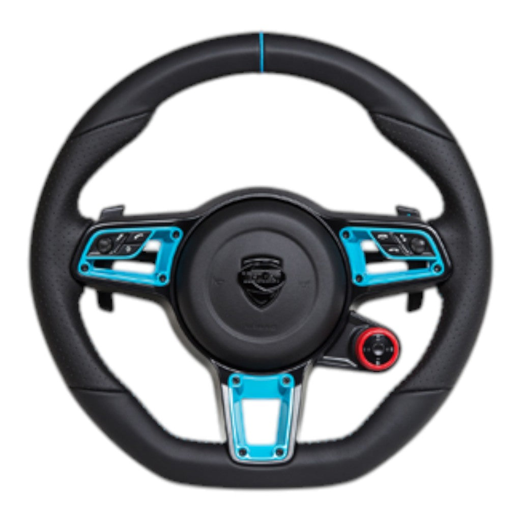 TECHART 071.430.377.CCC Кермо 3-спицьове PDK в індивідуальному кольорі, тип 8 для PORSCHE Panamera (971) Photo-0 