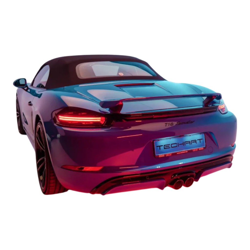 TECHART 082.100.800.009 Задній спойлер I для PORSCHE 718 Boxster S / T / GTS / GTS 4.0 Photo-4 