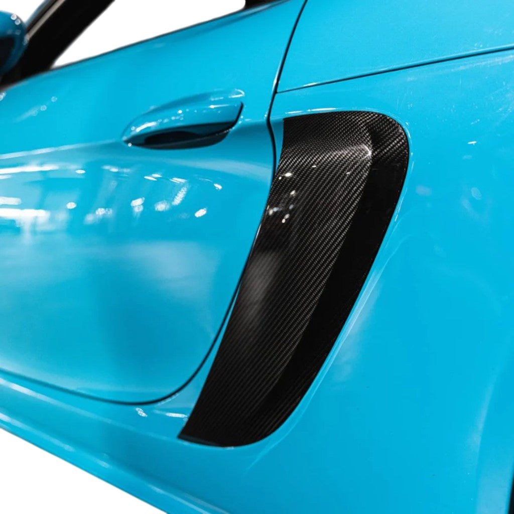 TECHART 082.121.485.009G Повітропровід, глянцевий карбон для PORSCHE 718 Cayman/Boxster S/T/GTS/GTS 4.0/GT4/GT4 RS Photo-3 