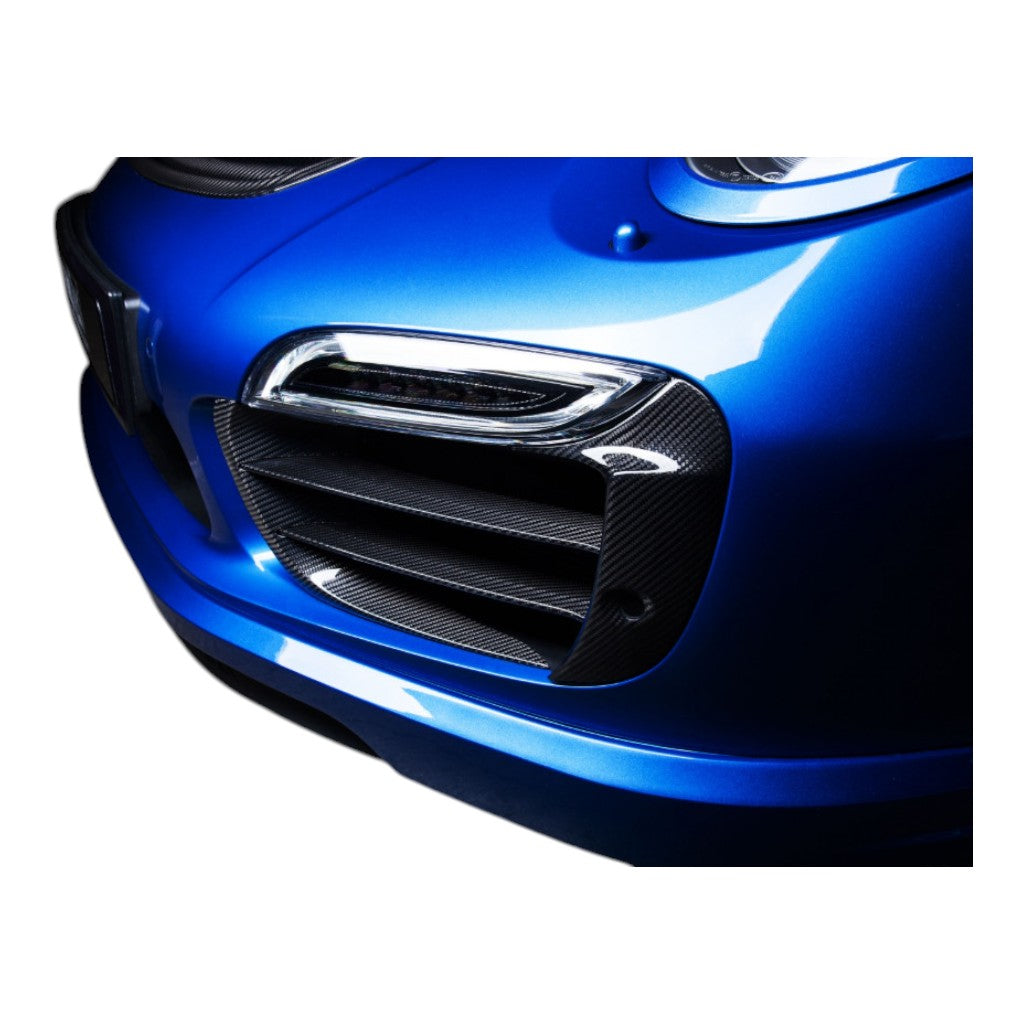 TECHART 091.121.183.009 Аерокрила з декоративними планками, матовий карбон для PORSCHE 911 Turbo / Turbo S (991.1) Photo-5 