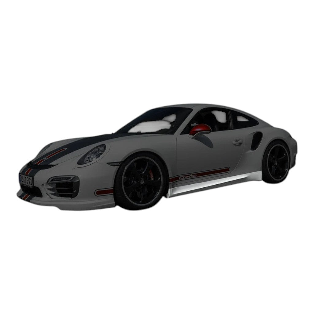 TECHART 091.121.355.009G Бічні пороги, глянцевий карбон для PORSCHE 911 Turbo/ Turbo S / GT3RS (991) Photo-3 