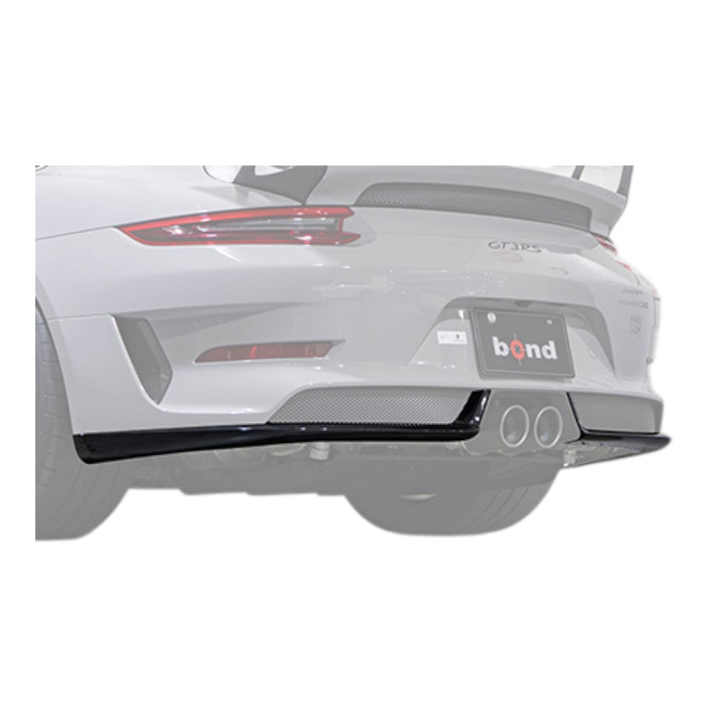 TECHART 091.121.592.009M Дифузор, матовий карбон для PORSCHE 911 GT3RS (991.2) Photo-1 