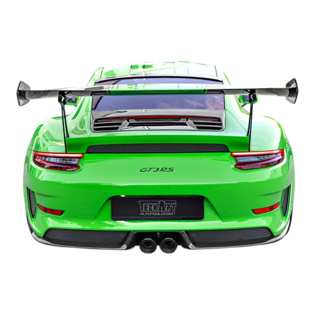 TECHART 091.121.592.009M Дифузор, матовий карбон для PORSCHE 911 GT3RS (991.2) Photo-2 