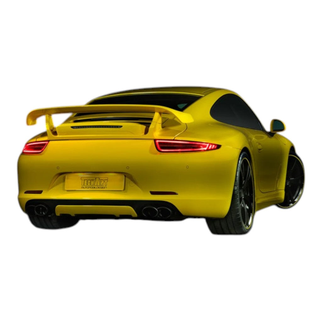 TECHART 091.121.810.009G Задній спойлер II, глянцевий карбон для PORSCHE 911 Carrera 4/S/4S/GTS/4 GTS/Turbo/Turbo S (991) Photo-4 
