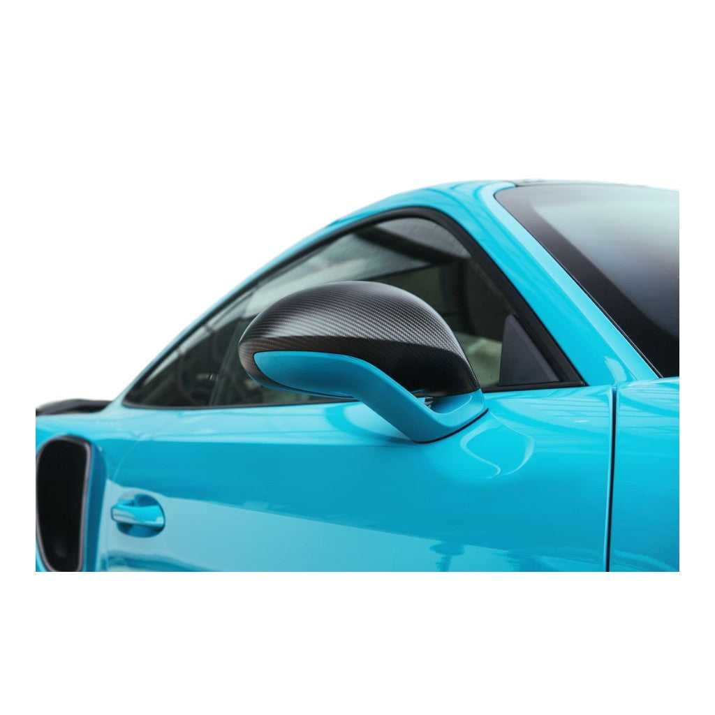TECHART 091.121.849.009 Корпуси бічних дзеркал SportDesign (LHD), матовий карбон для PORSCHE 911 Carrera 4/S/4S/GTS/4 GTS/Turbo/Turbo S/GT3/GT3 Touring/GT3RS (991) Photo-3 