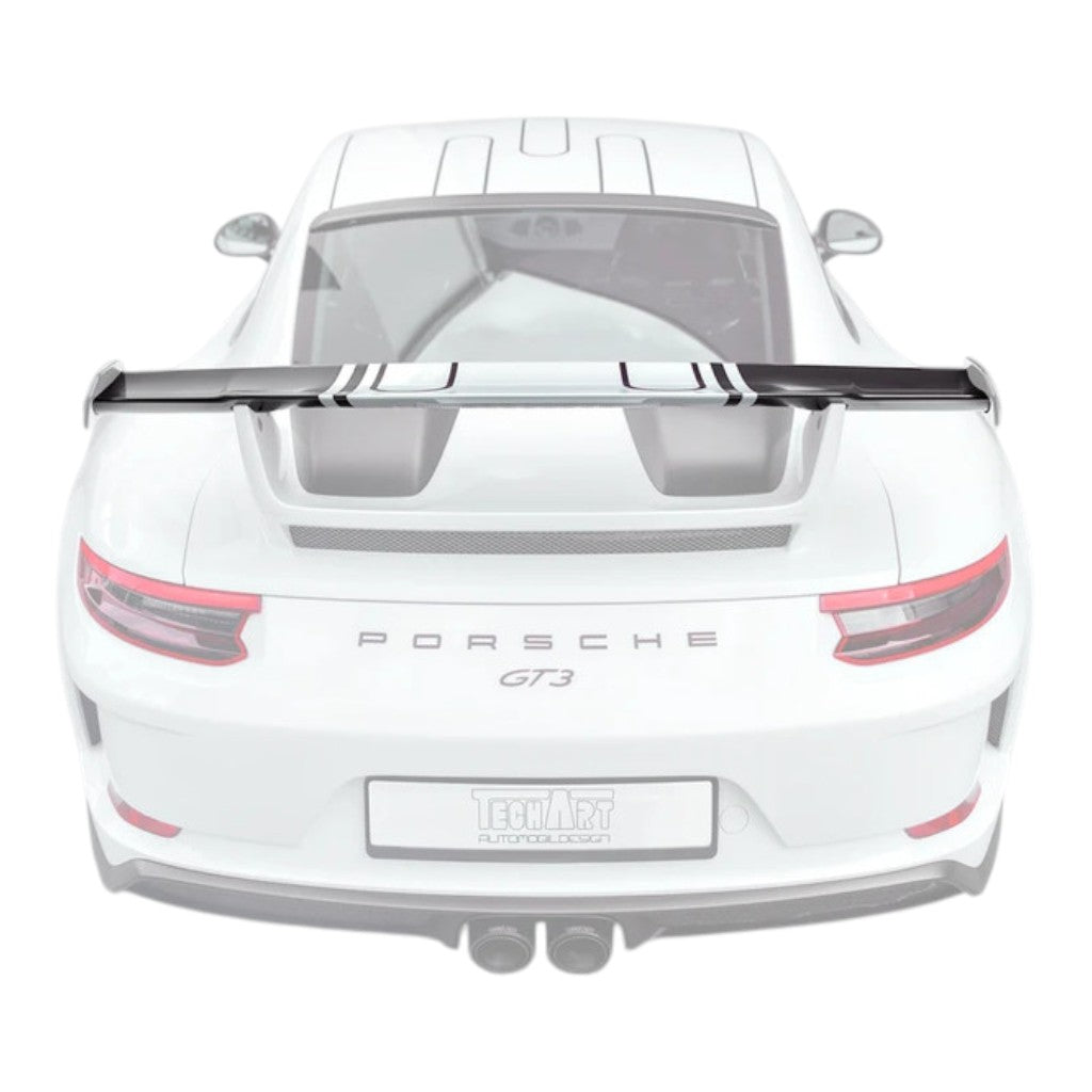 TECHART 091.121.872.009M Задній спойлер, матовий карбон для PORSCHE 911 GT3 / GT3 Touring (991.2) Photo-4 