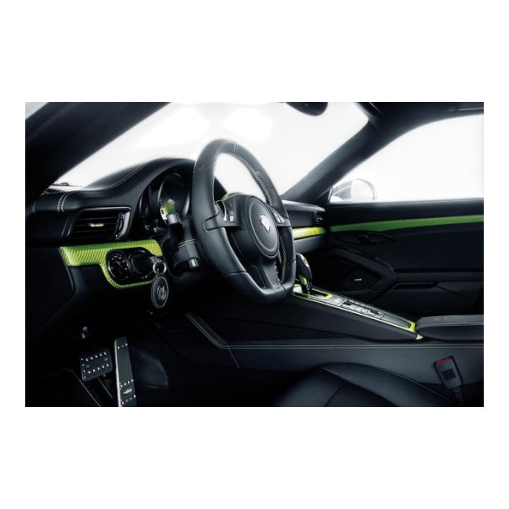 TECHART 091.421.051.CCC Комплект оздоблення інтер'єру I Carbon (RHD), індивідуальний колір для PORSCHE 911 Carrera 4/S/4S/GTS/4 GTS/Turbo/Turbo S/GT3/GT3 Touring/GT3 RS (991) Photo-0 