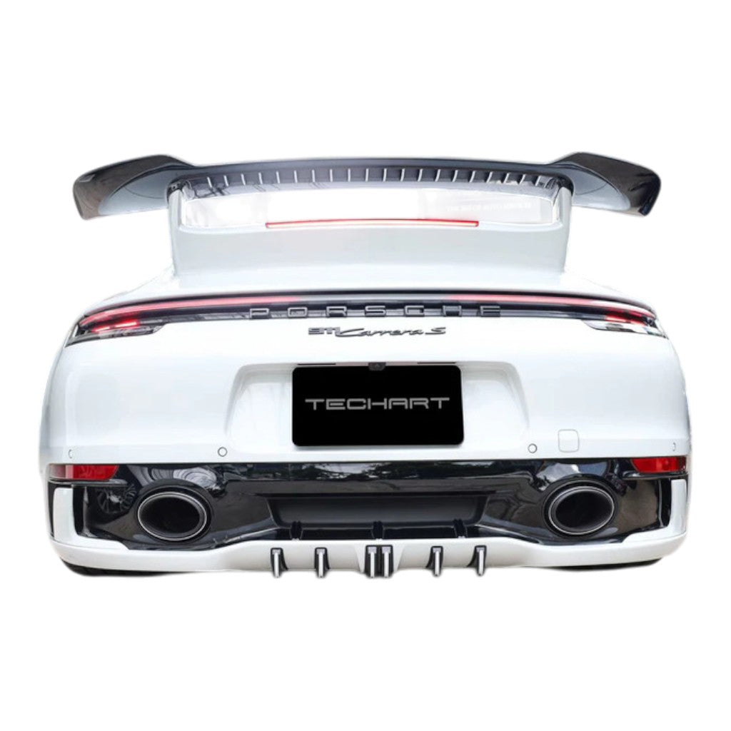 TECHART 092.100.500.009 Дифузор для стандартного заднього бампера для PORSCHE 911 Carrera 4 / T / S / 4S (992.1) Photo-8 