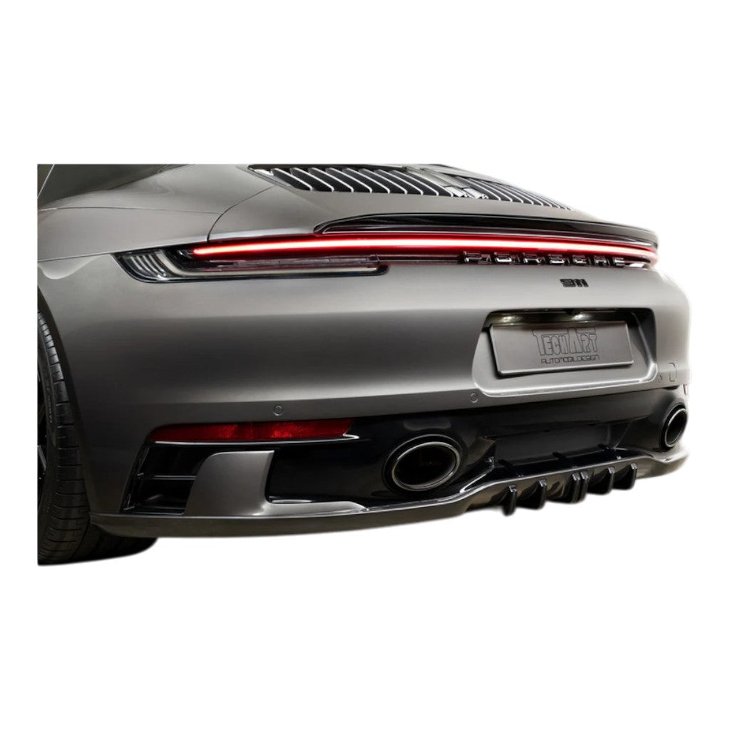 TECHART 092.100.501.009 Дифузор для заднього бампера SportDesign для PORSCHE 911 Carrera 4 / T / S / 4S / GTS / 4 GTS (992.1) Photo-2 