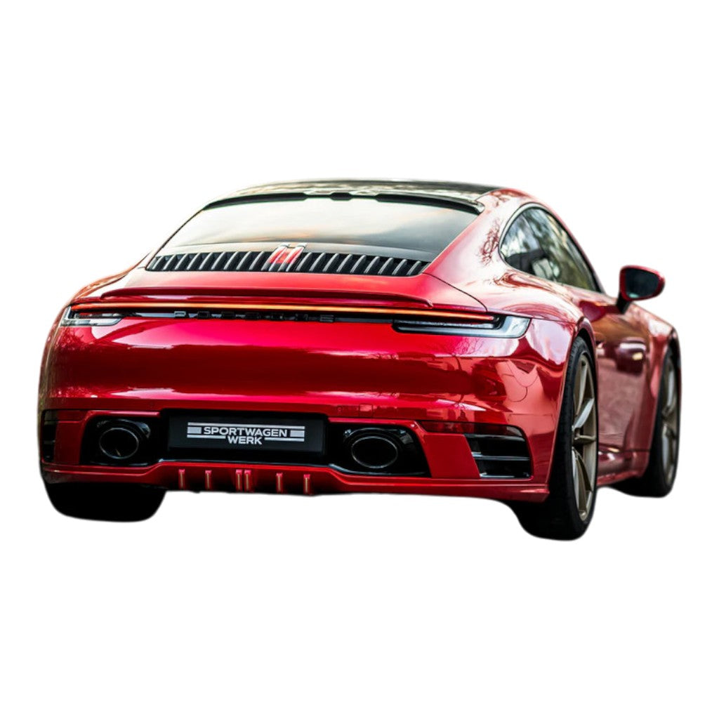 TECHART 092.100.501.009 Дифузор для заднього бампера SportDesign для PORSCHE 911 Carrera 4 / T / S / 4S / GTS / 4 GTS (992.1) Photo-3 