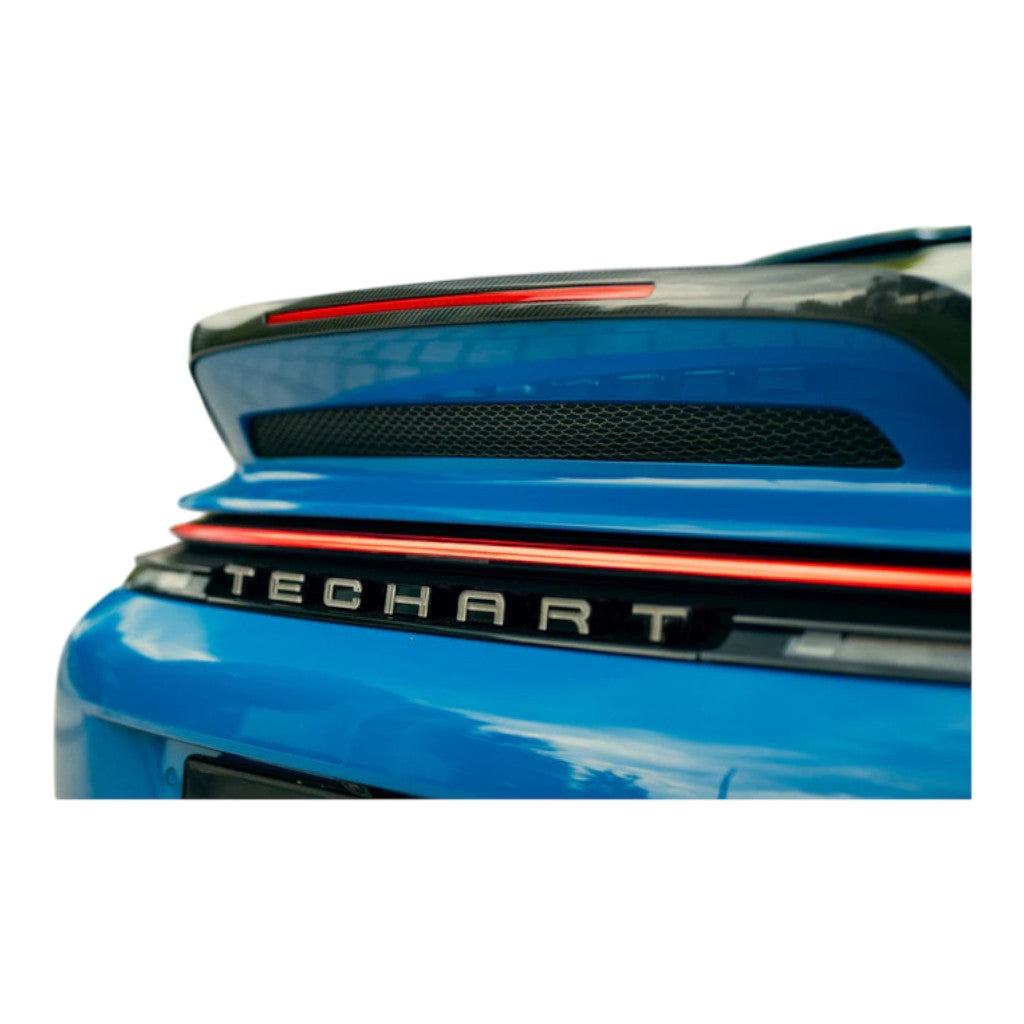 TECHART 092.100.712.009BLK Задній напис TECHART, чорний для PORSCHE 911 Carrera 4/T/S/4S/GTS/4 GTS/Turbo S/GT3/GT3 Touring (992.2) Photo-2 