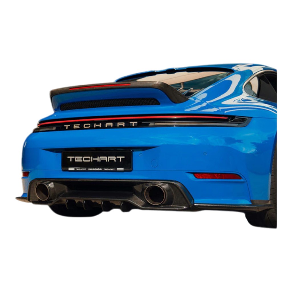 TECHART 092.100.712.009BLK Задній напис TECHART, чорний для PORSCHE 911 Carrera 4/T/S/4S/GTS/4 GTS/Turbo S/GT3/GT3 Touring (992.2) Photo-3 