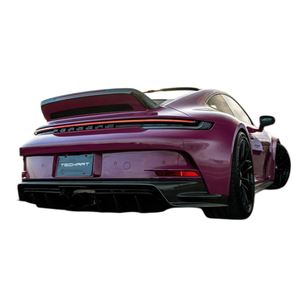 TECHART 092.100.822.009 Задній спойлер III Convertible для PORSCHE 911 Carrera 4/T/S/4S/GTS/4 GTS (992) Photo-9 