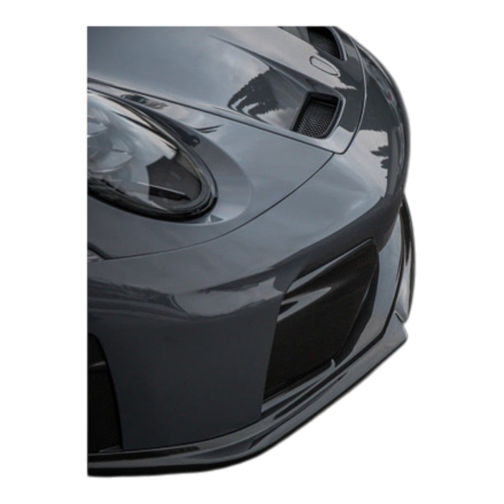 TECHART 092.121.172.009G Накладки передніх повітрозабірників, глянцевий карбон для PORSCHE 911 GT3 / GT3 Touring (992.2) Photo-2 