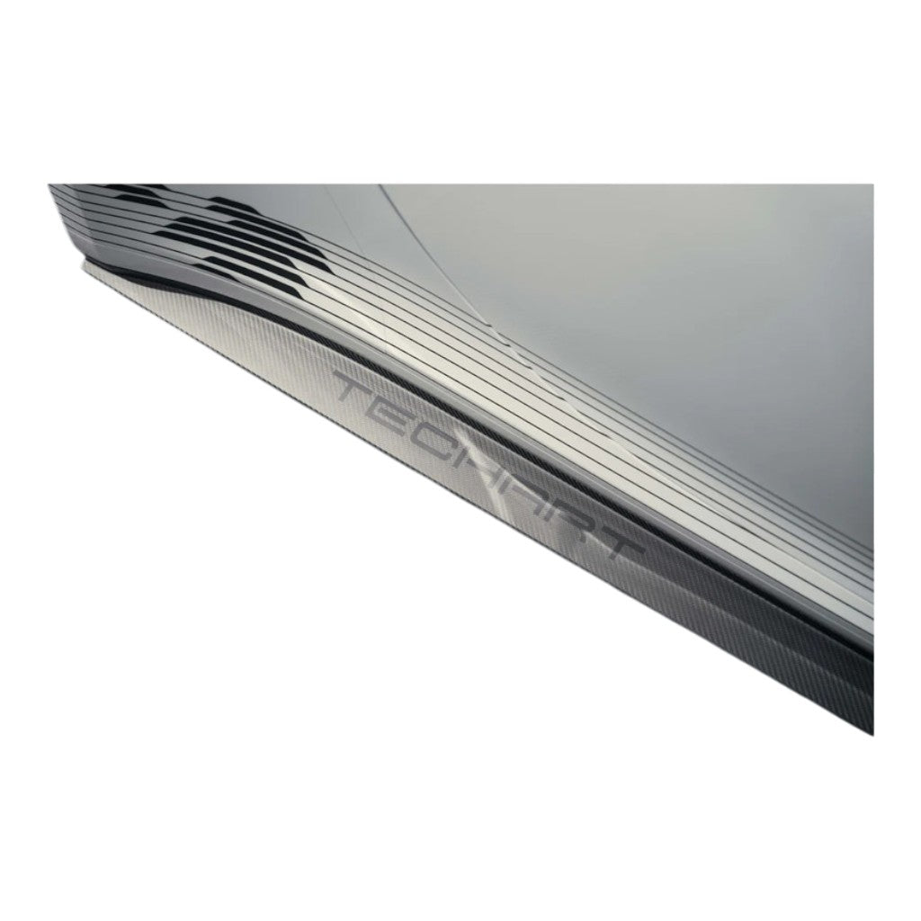 TECHART 092.121.350.009G-02 Бічні спідниці з логотипом TECHART, глянцевий карбон для PORSCHE 911 Carrera 4 / T / S / 4S / GTS / 4 GTS / GT3 / GT3 Touring (992) Photo-2 