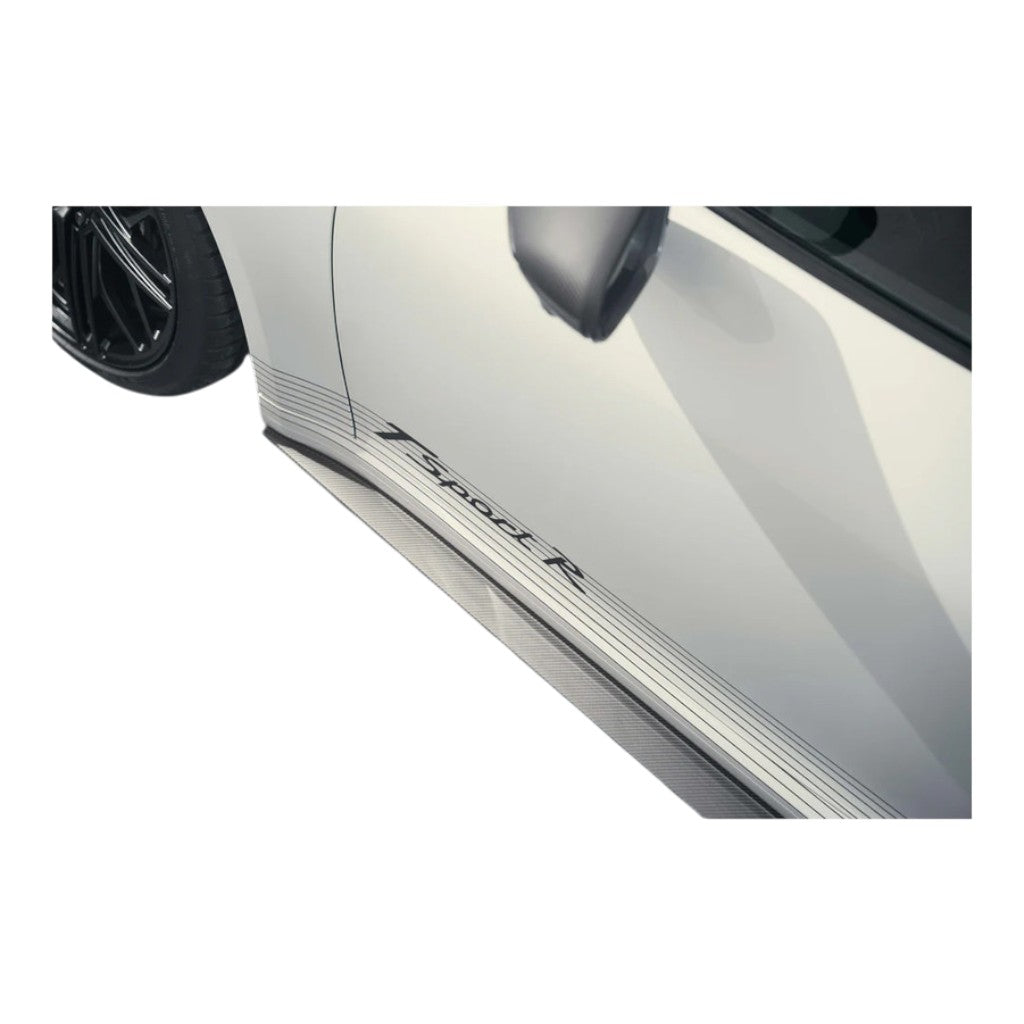 TECHART 092.121.351.009G-02 Бічні спідниці, глянцевий карбон для PORSCHE 911 Carrera 4 / T / S / 4S / GTS / 4 GTS / GT3 / GT3 Touring (992) Photo-1 
