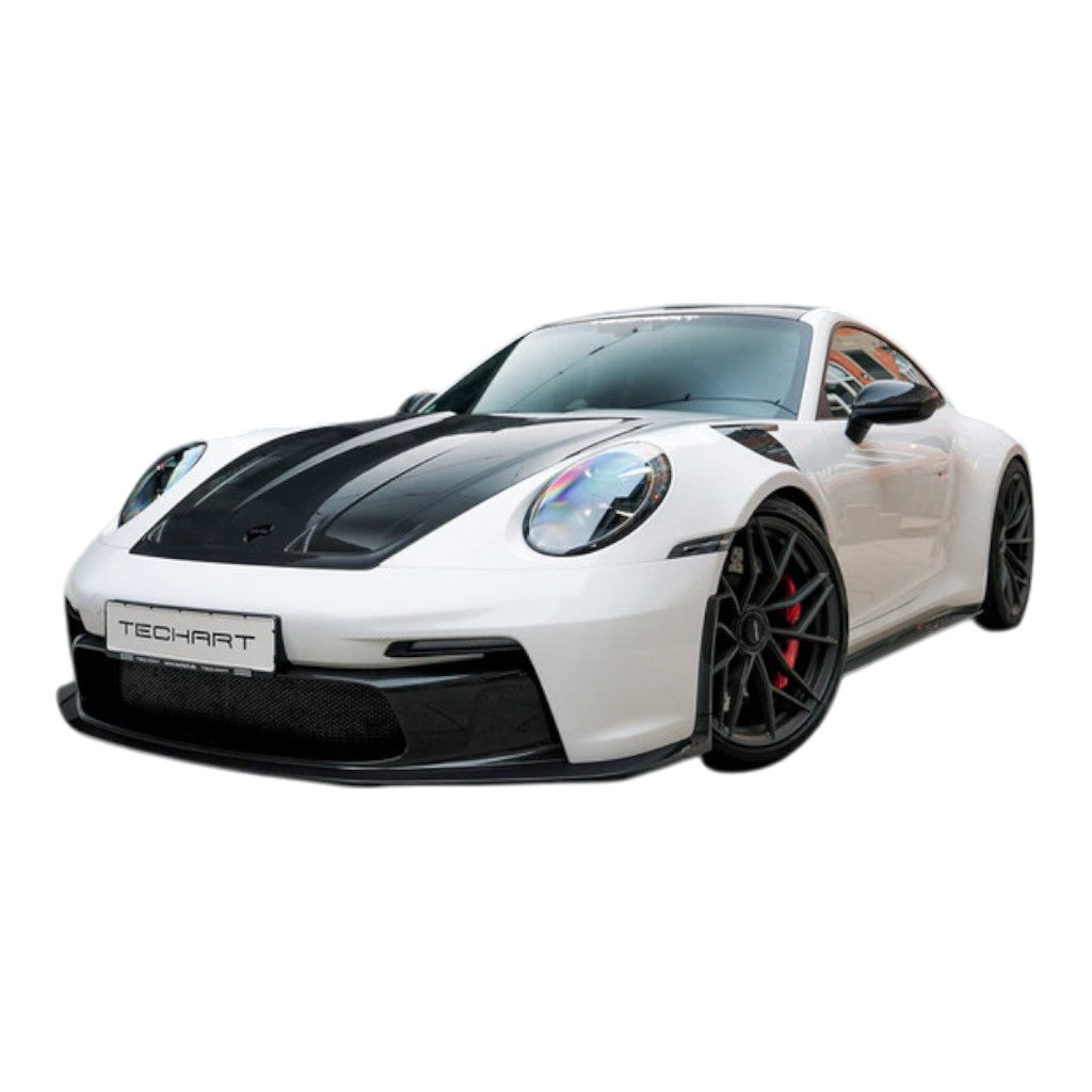 TECHART 092.121.351.009M-02 Бічні спідниці, матовий карбон для PORSCHE 911 Carrera 4 / T / S / 4S / GTS / 4 GTS / GT3 / GT3 Touring (992) Photo-6 