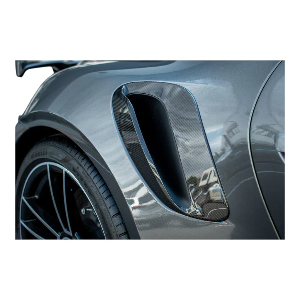 TECHART 092.121.480.009 Комплект повітрозабірників, під фарбування для PORSCHE 911 Turbo (992.1) / Turbo S (992) Photo-2 