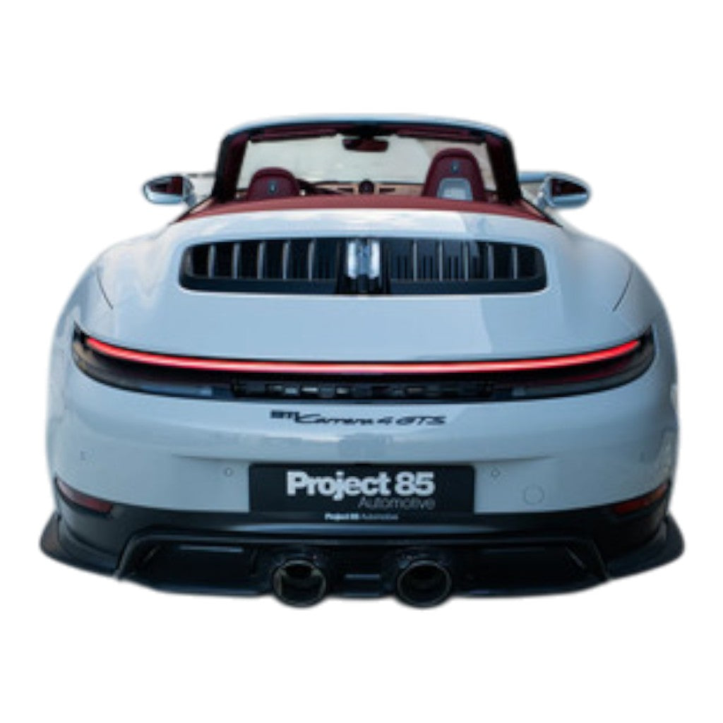 TECHART 092.121.503.009G Задній дифузор, видимий глянцевий карбон для PORSCHE 911 GTS / 4 GTS (992.2) Photo-6 