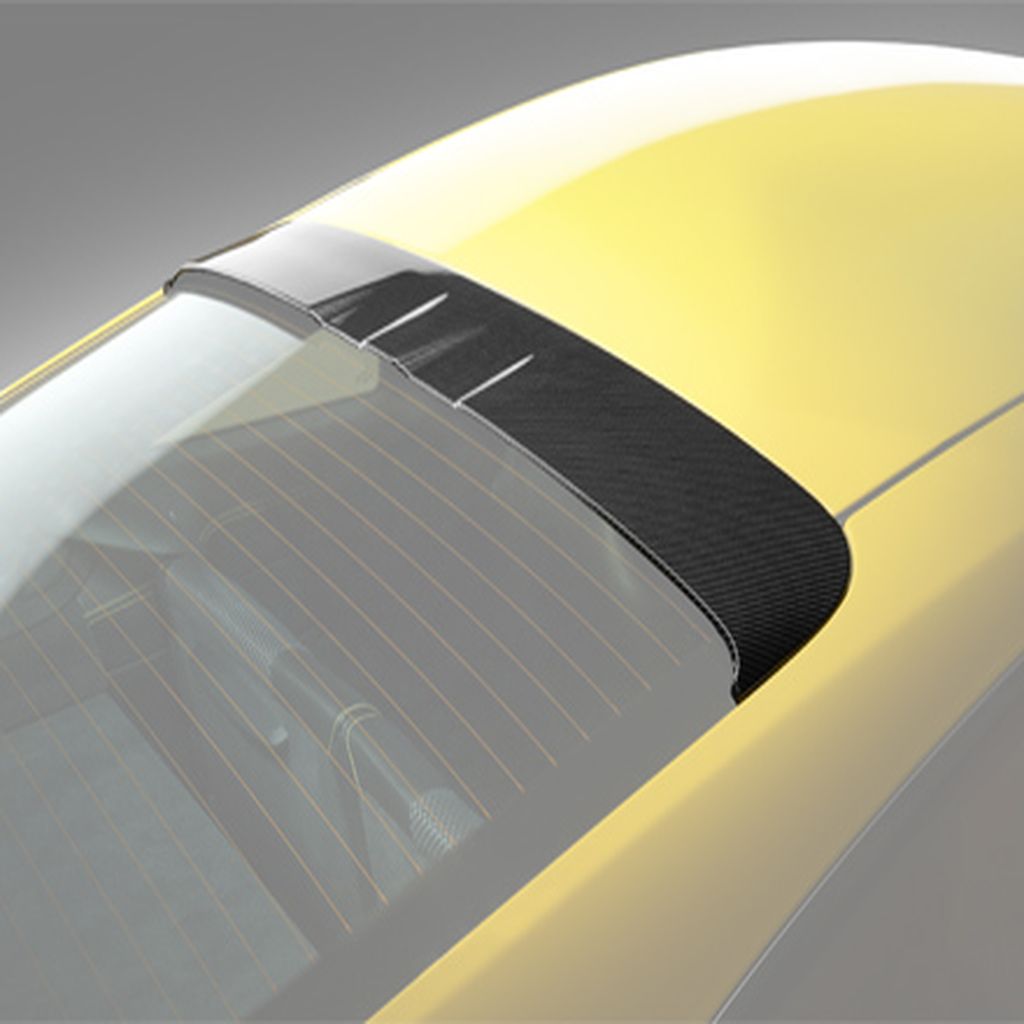 TECHART 092.121.600.009FCM-01 Спойлер даху, кований карбон матовий Photo-0 