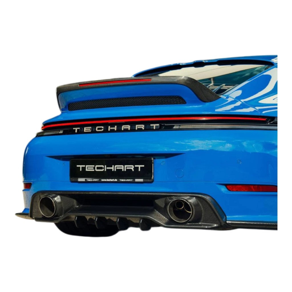 TECHART 092.121.820.009 Задній спойлер III карбон для PORSCHE 911 Carrera 4/T/S/4S/GTS/4 GTS/GT3 Touring (992)/Dakar (992.1) (Купе) Photo-3 