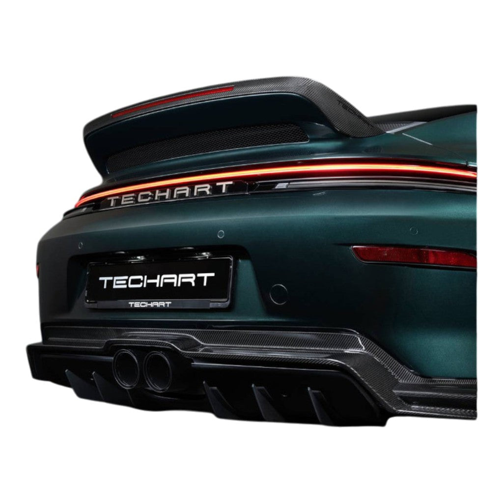 TECHART 092.121.827.009 Задній спойлер III карбон для PORSCHE 911 GT3 (992) Photo-4 