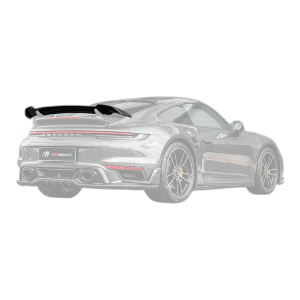 TECHART 092.121.880.009G Задній спойлер I, глянцевий карбон для PORSCHE 911 Turbo Coupe (992.1)/Turbo S Coupe (992) Photo-2 