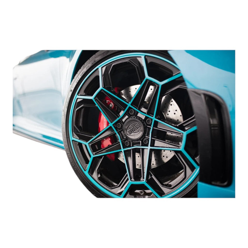 TECHART 092.2F6.115.162.CCC Задній кований колісний диск Daytona II 21x11.5 ET62, двокольорове Photo-2 