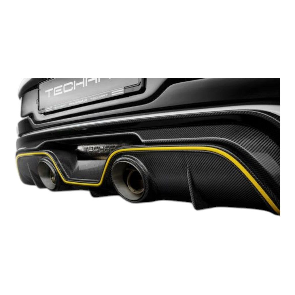 TECHART 092.310.700.009 Вихлопна система GTstreet R з клапанним керуванням для PORSCHE 911 Gtstreet R Turbo / Turbo S (992.1) Photo-0 