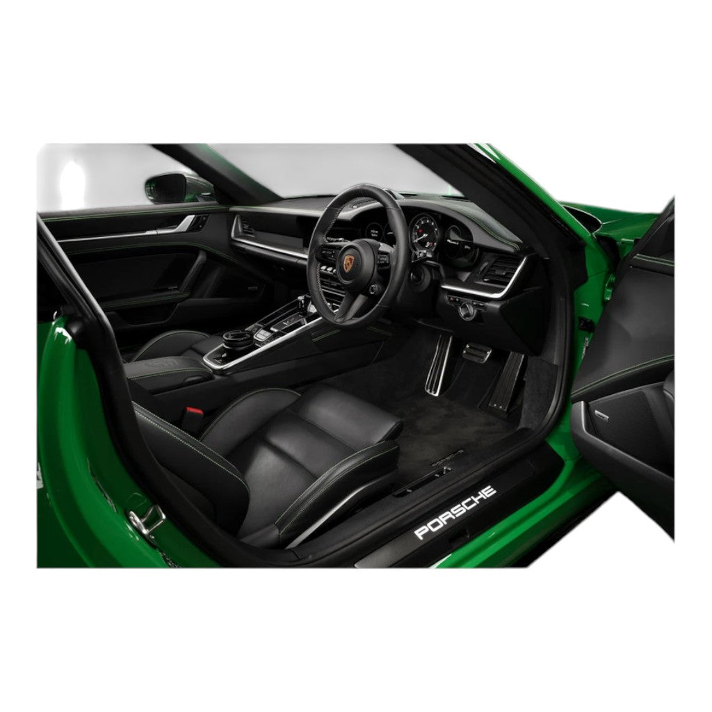 TECHART 092.410.401.CCC Комплект підлогових килимків TECHART (LHD) для PORSCHE 911 Carrera 4/T/S/4S/GTS/4 GTS/Turbo S/GT3/GT3 Touring (992)/Turbo/GT3 RS/S/T/Dakar (992.1) Photo-2 