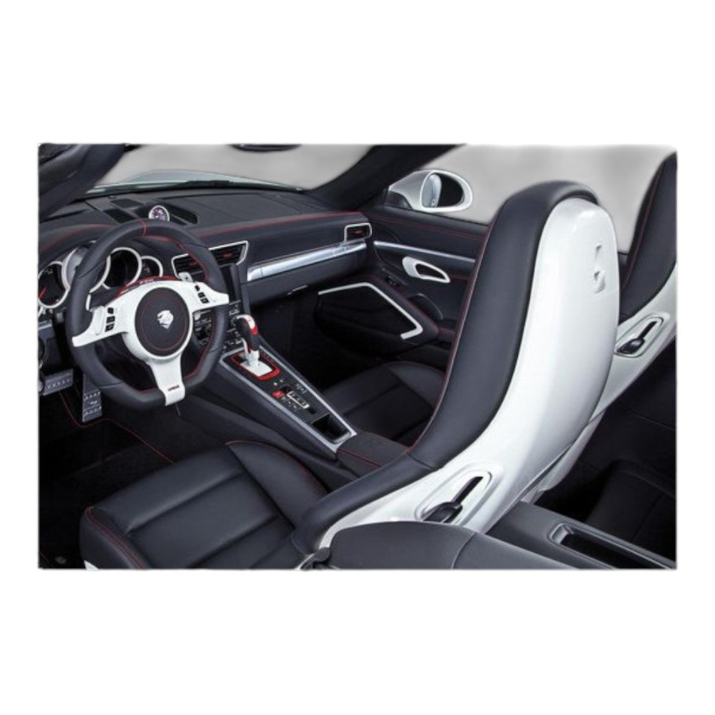 TECHART 097.430.372.CCC Триспицеве кермо TECHART типу PDK, шкіра для PORSCHE 911 Carrera 4/S/4S/GTS/4 GTS/Turbo/Turbo S/GT3/GT3 Touring (991.1) Photo-4 