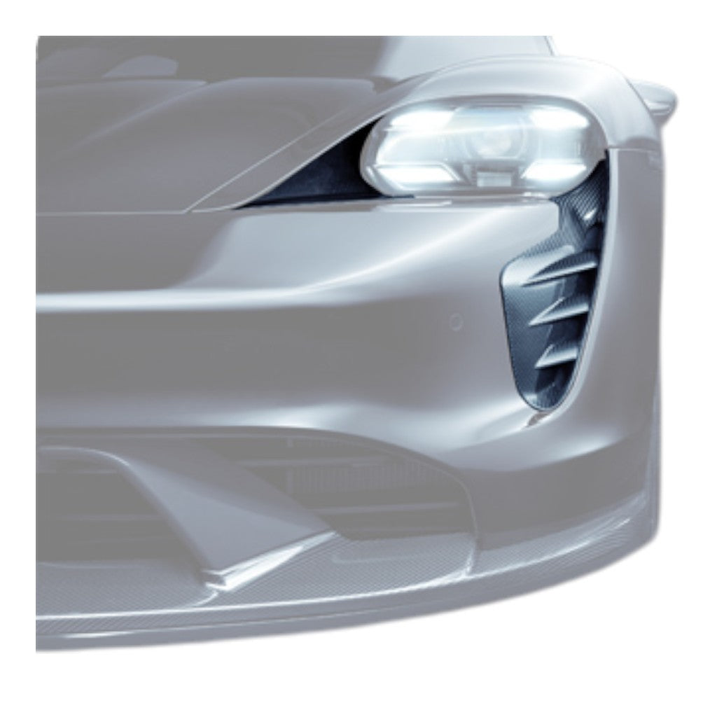 TECHART 09J.121.170.009 Повітряна шторка для PORSCHE Taycan 4S/Turbo/Turbo S/CrossTurismo/SportTurismo (9J1.1) Photo-1 