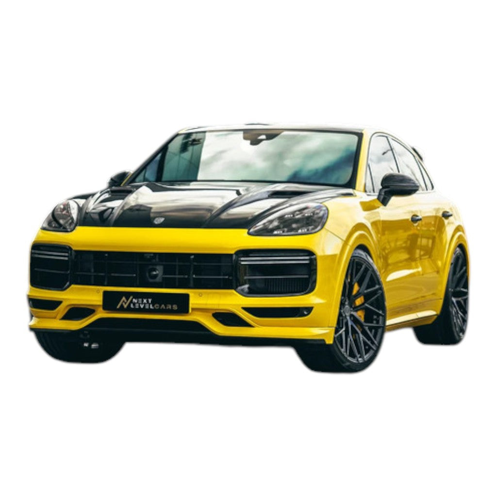 TECHART 09Y.100.100.009 Передній спойлер I для PORSCHE Cayenne E-Hybrid/ S / S E-Hybrid (E3.1) Photo-6 