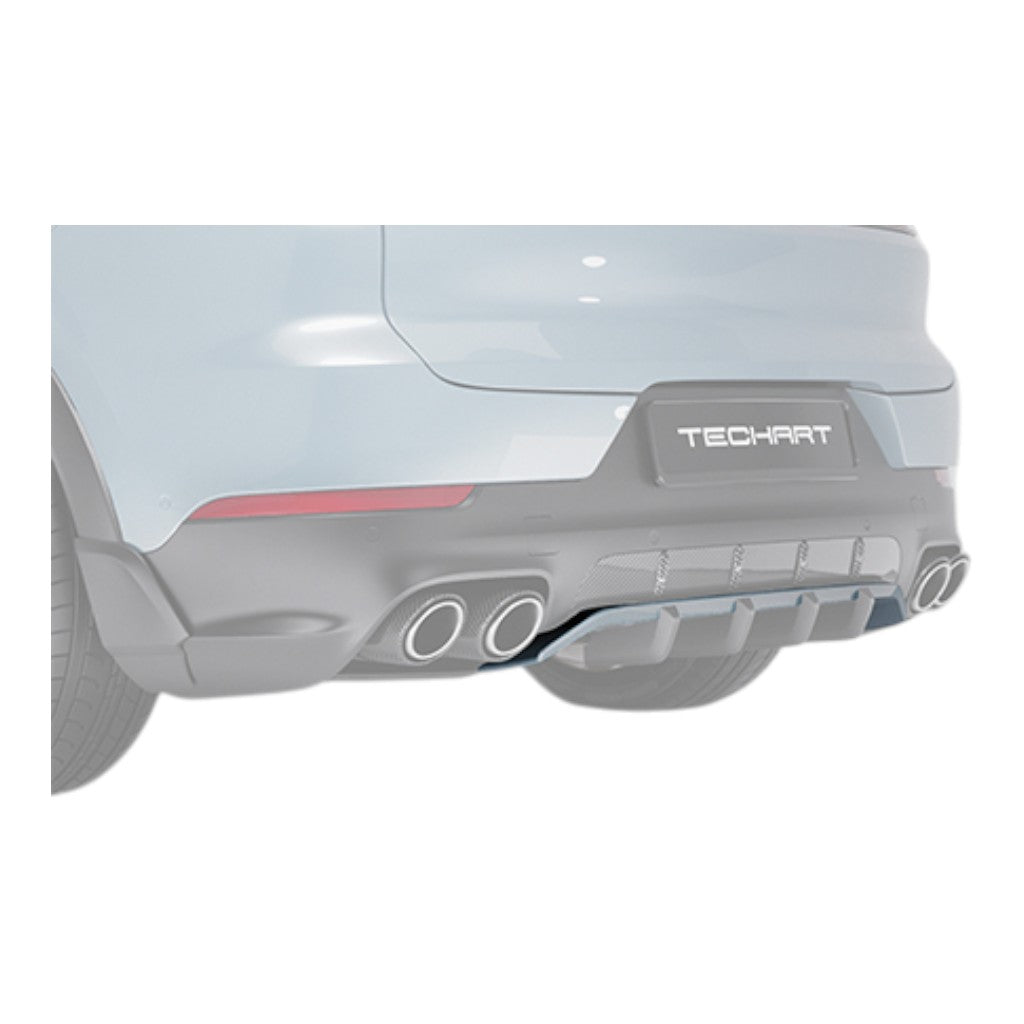 TECHART 09Y.100.502.009 Додатковий елемент заднього дифузора з AeroWings для PORSCHE Cayenne E-Hybrid/S/S E-Hybrid (E3.1/E3.2) Photo-0 