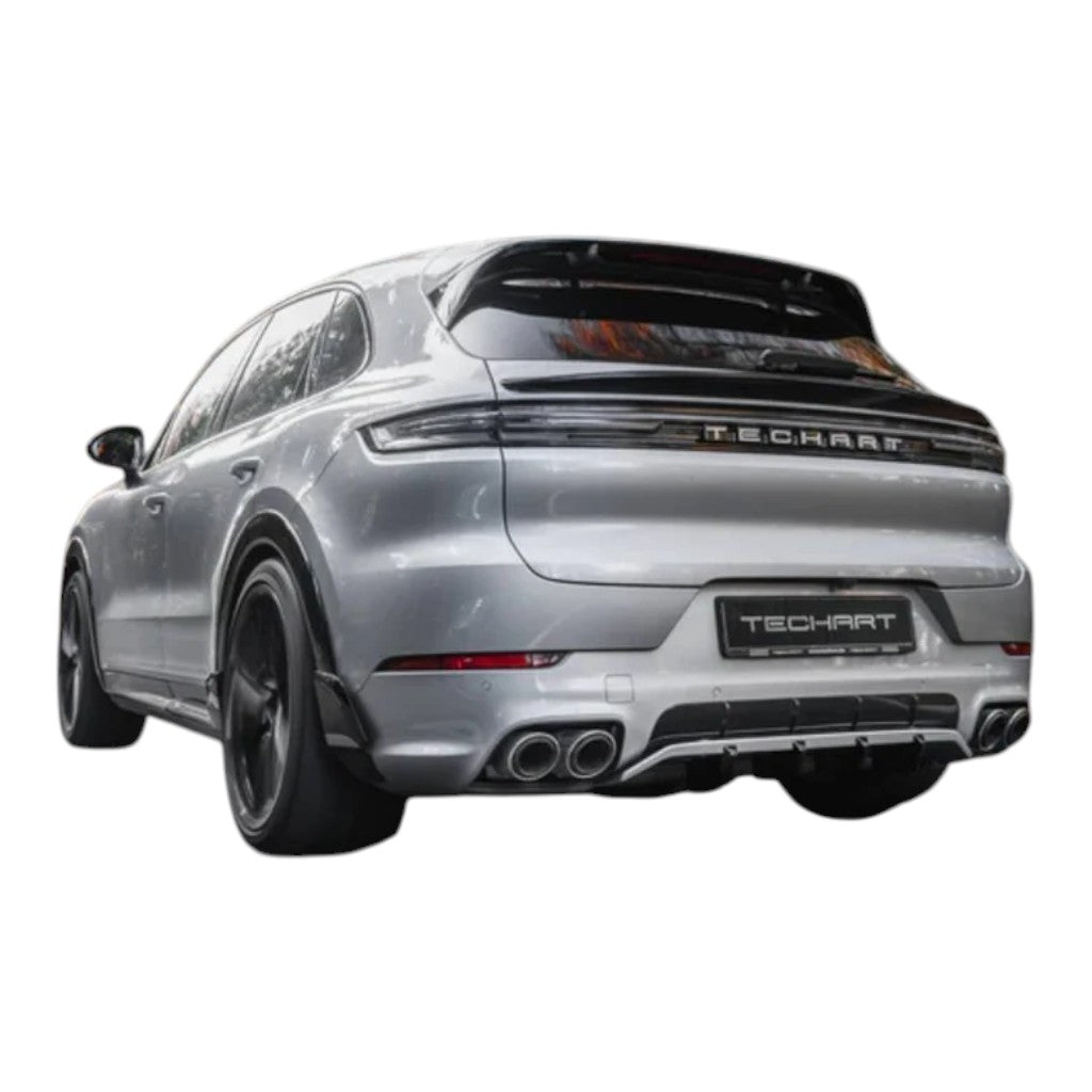 TECHART 09Y.100.712.009SIL Задній напис TECHART, сріблястий для PORSCHE Cayenne (E3.2) Photo-4 