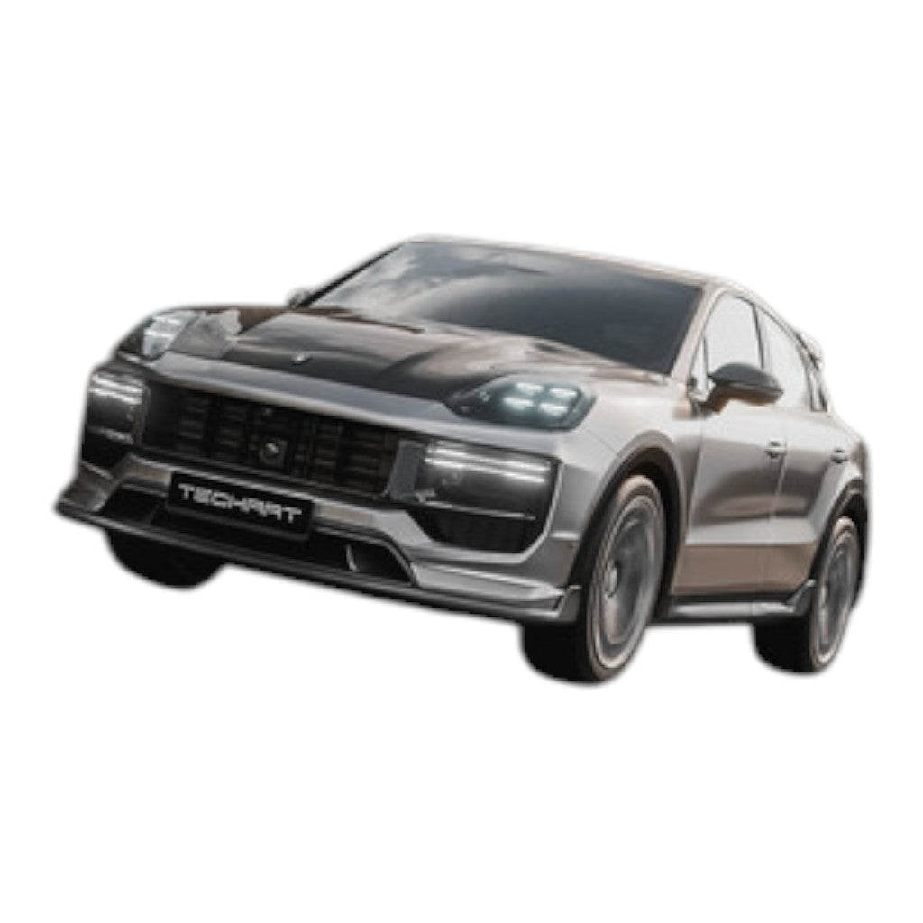 TECHART 09Y.121.108.009M Передня решітка, видимий матовий карбон для PORSCHE Cayenne E-Hybrid/S/S E-Hybrid/GTS (E3.2) Photo-9 