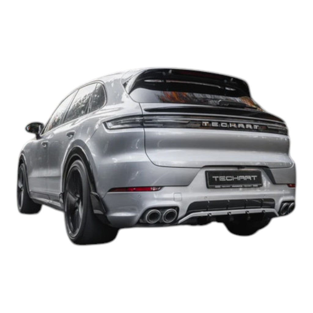 TECHART 09Y.121.510.009M Доповнення дифузора, матовий карбон для PORSCHE Cayenne (E3.1 / E3.2) Photo-6 