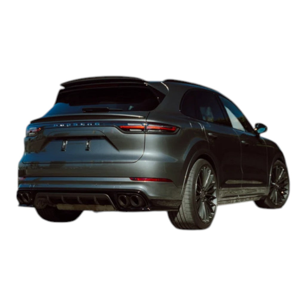 TECHART 09Y.121.690.009G Спойлер даху, глянцевий карбон для PORSCHE Cayenne Coupe (E3.2) Photo-6 