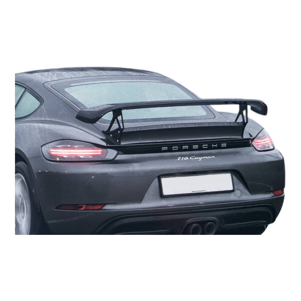 TECHART +91.121.810.200 Задній спойлер II V02, матовий карбон для PORSCHE 718 Cayman S/T/GTS/GTS 4.0/911 Carrera 4/S/4S/GTS/4 GTS/Turbo/Turbo S (991) Photo-3 