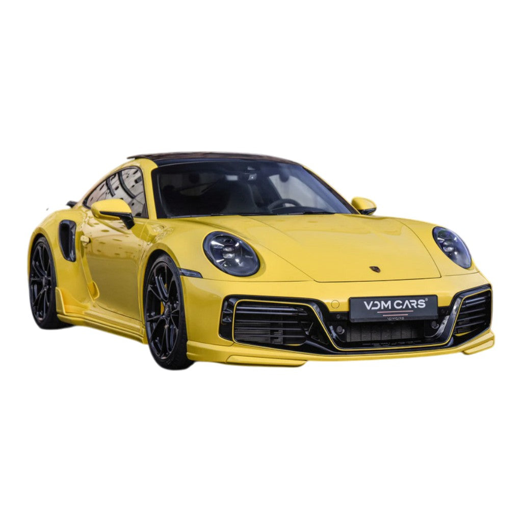 TECHART +92.100.181.115 V02 Вставка бампера, матовий карбон для PORSCHE 911 Turbo / Turbo S (992.1) Photo-7 