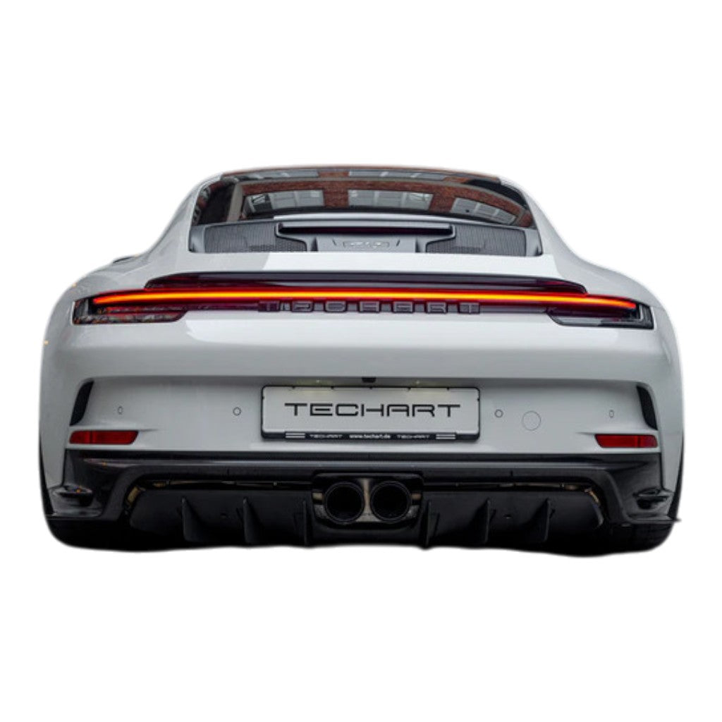 TECHART +92.121.580.100FCG-01 V01: Задня панель, нижня частина, кований глянцевий карбон для PORSCHE 911 GT3 / GT3 Touring (992.1) Photo-3 
